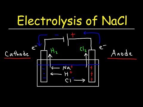 Electrolysis of Sodium Chloride - Electrochemistry
