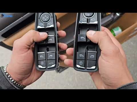 Power Window Switch Replacement on Porsche Cayenne 2013 🔧 | Easy Fix - Panamera/Macan Compatible