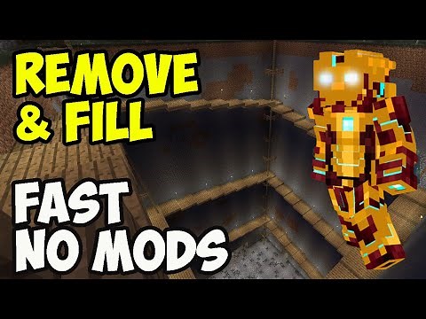 How To Execute The Fill/Remove Command in Minecraft JAVA (2025) or HOW TO MASS FILL & DESTROY Blocks
