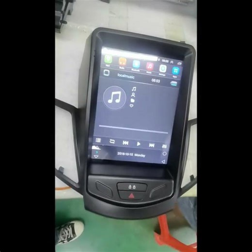 Toyota EcoSport Smart screen ina car