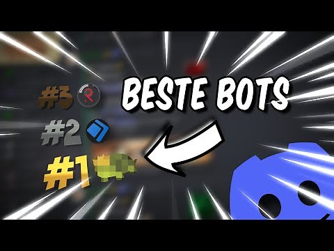 Die BESTEN Bots für deinen DISCORD SERVER