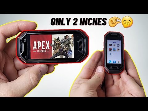 the worlds smallest durable smartphone - (Unihertz Atom)