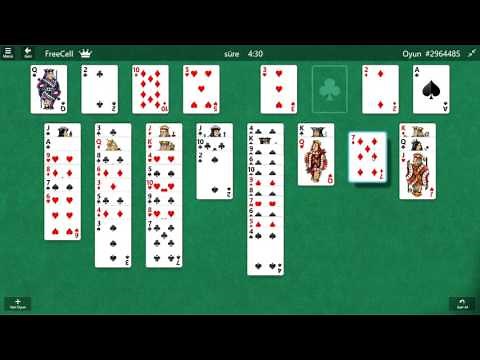 New FreeCell(solitaire) for Windows 10 | Gameplay [HD-1080p]