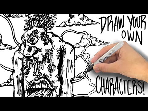 How to Draw Original Characters From Scratch | Art Tutorial