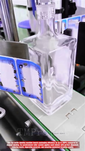 Innovative Flat-Bottle Labeling Machine System: Best High-Speed Sticker Placement