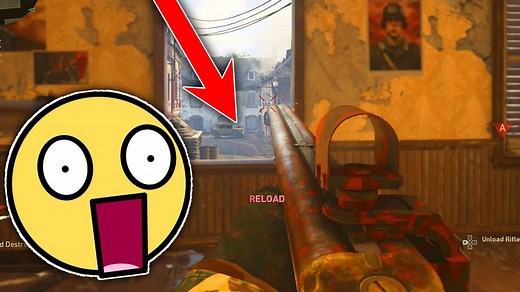 SHOTGUN SNIPER AIMBOT! (BROKEN) - COD WW2 SnD Funny Moments