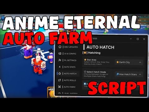[UPDATE 23] Roblox Anime Eternal OP Script Auto Farm, Auto Quest, Dungeon Pastebin 2025