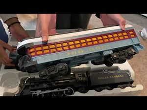 Lionel The Polar Express Train set | Battery powered model train set | Christmas Village Train