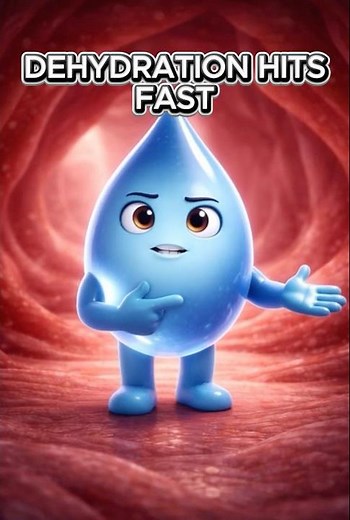 What Happens Inside Your Body When You’re Dehydrated? #dehydration #health #humanbody #bodysignals