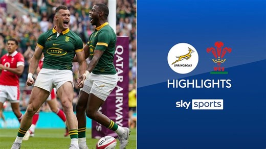 South Africa 41-13 Wales | Springboks win first Test match since World Cup triumph