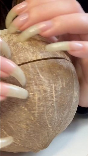 Scratching with Natural Long Nails (full video today ) 🫶