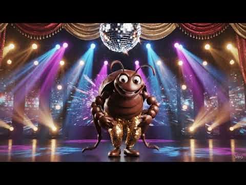 Animated Cockroach Bollywood Dance Video