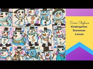 Kindergarten Snowman Lesson