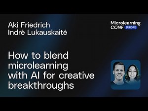 How to blend microlearning with AI for creative breakthroughs