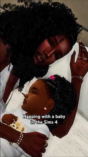 Nap With Baby in Bed Mod by Simkatu | Sims 4 Realistic Gameplay Mods | Family Story #sims4 #sims4cc