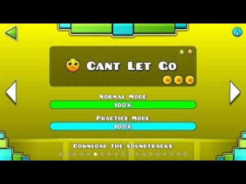 Geometry Dash - Level 6 Can't Let Go (All 3 Coins)
