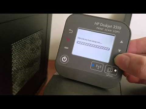 🖨 hp deskjet 3510 CONNECT to wifi router