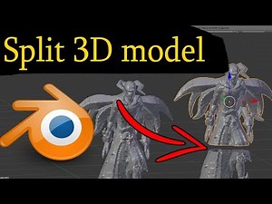Blender - Splitting 3D Model Into Parts For 3D Printing