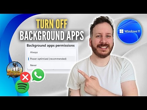 How To Turn Off Background Apps In Windows 11