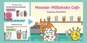 Monster Milkshake Café - Capacity PowerPoint