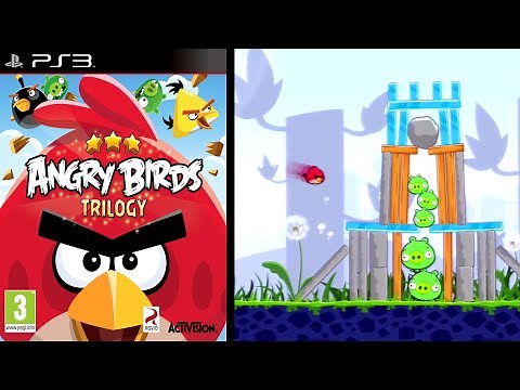 Angry Birds Trilogy ... (PS3) Gameplay