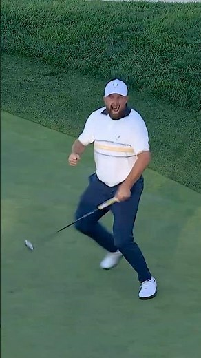 European Team RETAIN the Ryder Cup! 🏆