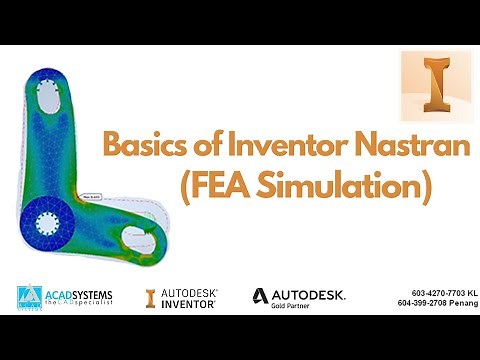 Basics of Inventor Nastran (FEA Simulation)