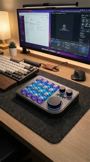 🎛️ KEEBMONKEY Megalodon Triple Knob Macro Pad Review | Best Programmable Mini Keyboard for Creators