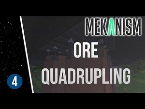 Minecraft - Mekanism Tutorial Part 4: Quadruple Ore Processing