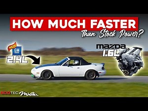 2.4L Ecotec is HOW MUCH FASTER than a 1.6L? FULL SEND