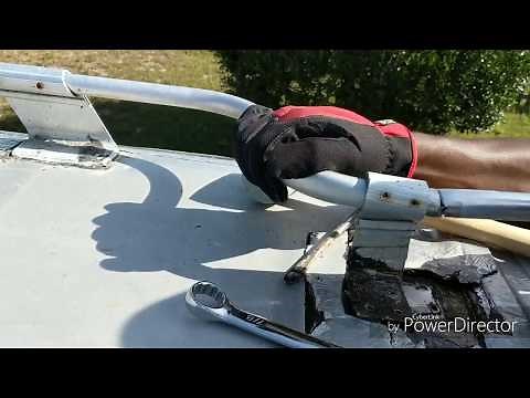 RV ladder repair