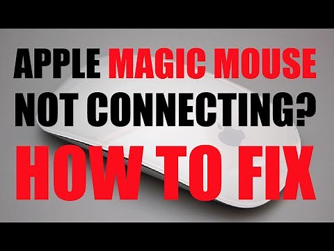 Apple Magic Mouse Not Connecting - How To Fix