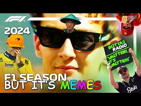 The 2024 F1 Season But It's Just The Memes