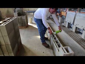 How to build a concrete block wall with glue and Comfort Block