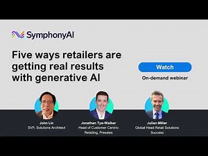 Webinar recap: Top 5 ways retailers are getting real results with generative ai