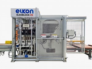 CONCRETE PAVER AND BLOCK MAKING MACHINES