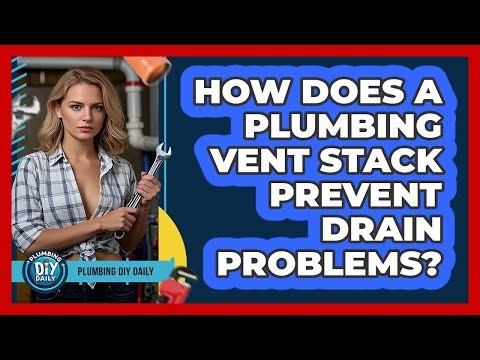 How Does A Plumbing Vent Stack Prevent Drain Problems? - Plumbing DIY Daily
