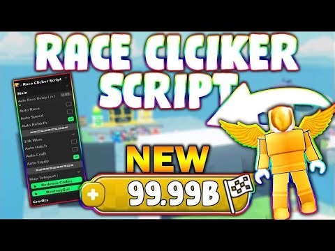 *NEW* Race Clicker Script (PASTEBIN 2024) (AUTO REBIRTH, WINS AUTOFARM, HATCH EGG ,AUTO RACE )