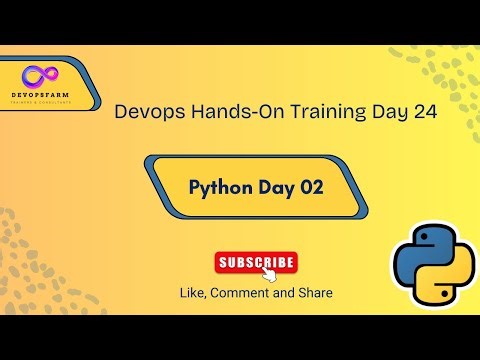 [Hindi] DevOps Hands-On Python | Day 2 Training (DevOpsFarm Day 24)