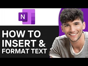How to Insert and Format Text, Images, and Tables in OneNote (2024)