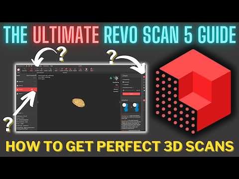 The Ultimate Revo Scan 5 Guide - How to get perfect 3D scans