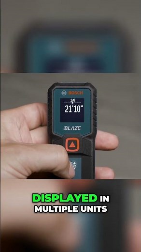 Laser Distance Meter: Accurate Measurements Up to 100 Feet! #shorts