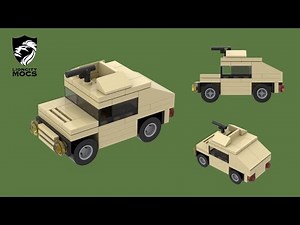 Humvee Lego Tutorial(1:70)