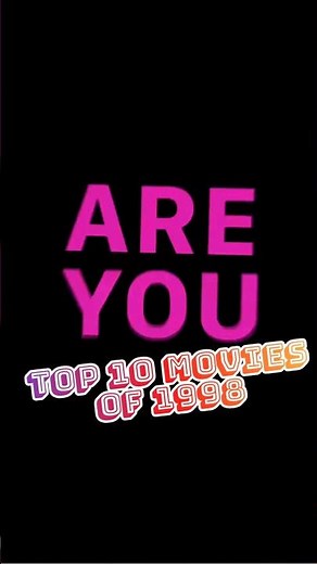 Top 10 Movies of 1998 #90smovies