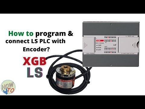 How to program LS PLC with Encoder? || LSIS