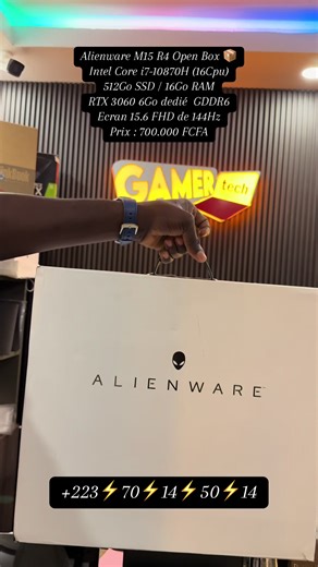 Dell Alienware M15 R4 : Performance de Jeu Exceptionnelle