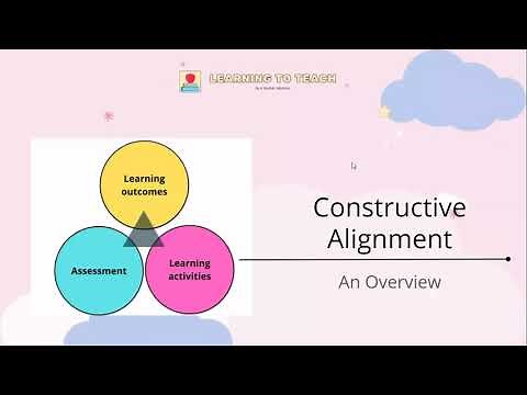 Constructive Alignment - An Overview