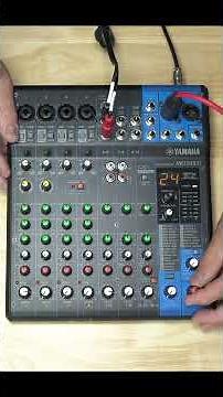 Connect Speakers To Audio Mixer
