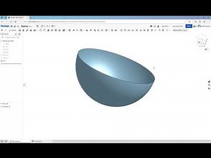 Onshape Tutorial II DOME