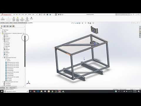 How to create BOM for Solidworks Weldment Assembly